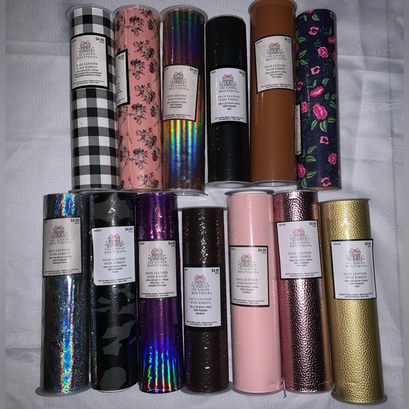 Faux Leather Fabric - Picture 2 of 2